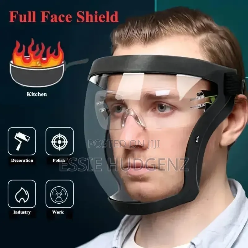 Anti-Fog Full Face Transparent Shield
