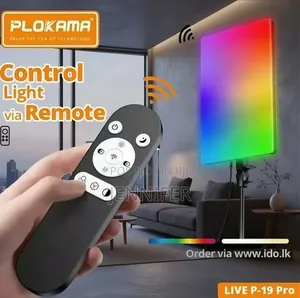 Plokama Live-P19 Pro Is an 80W RGB LED Panel Fill Light