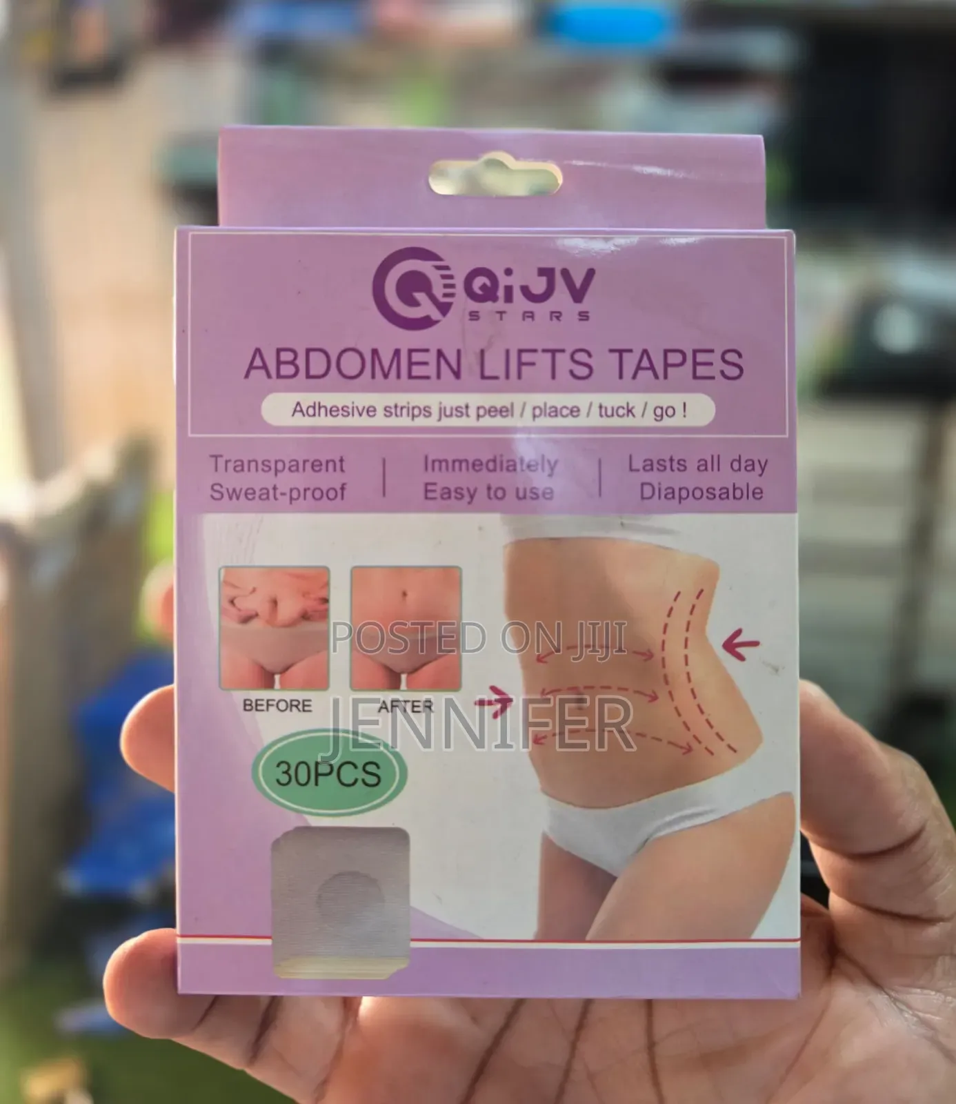 QiJV Stars Abdomen Lifts Tapes