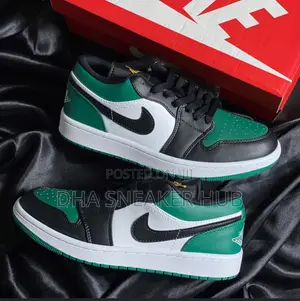 Air Jordan 1 Low Green Fashion Sneakers