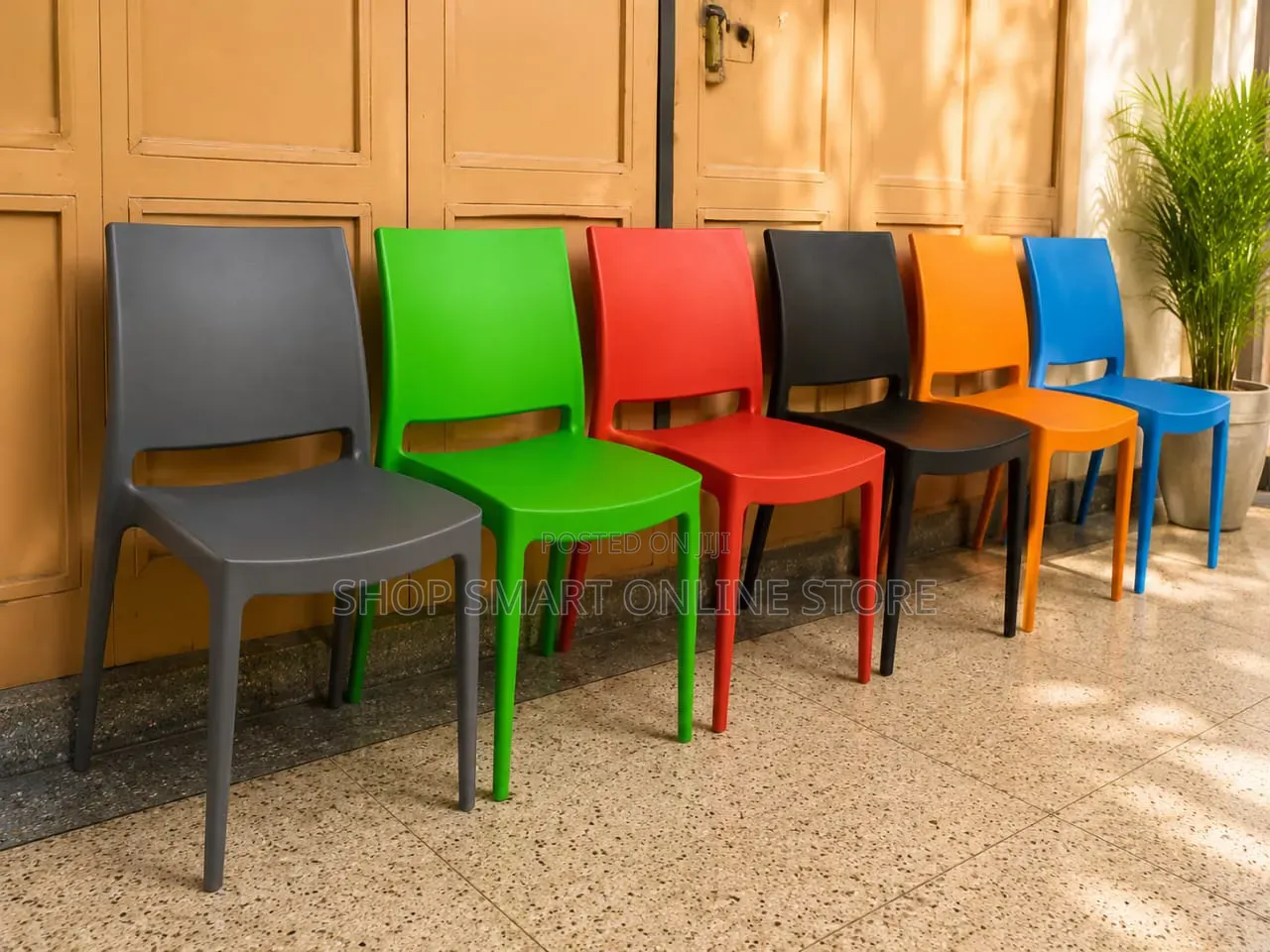 Modernive Portable Plastic Chairs Plastic Chairs