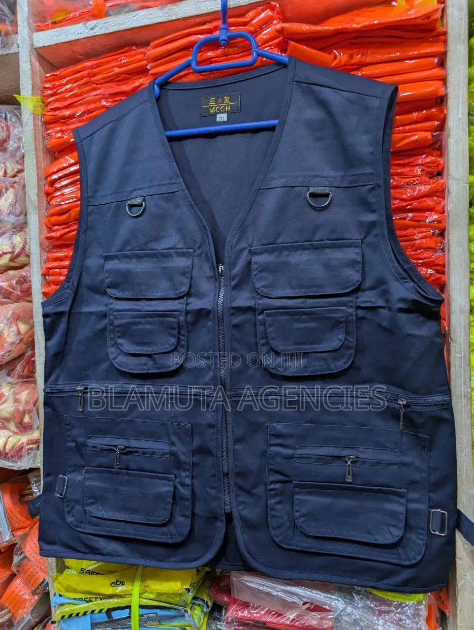 Press Jackets Navy Blue (Anchor's Jacket