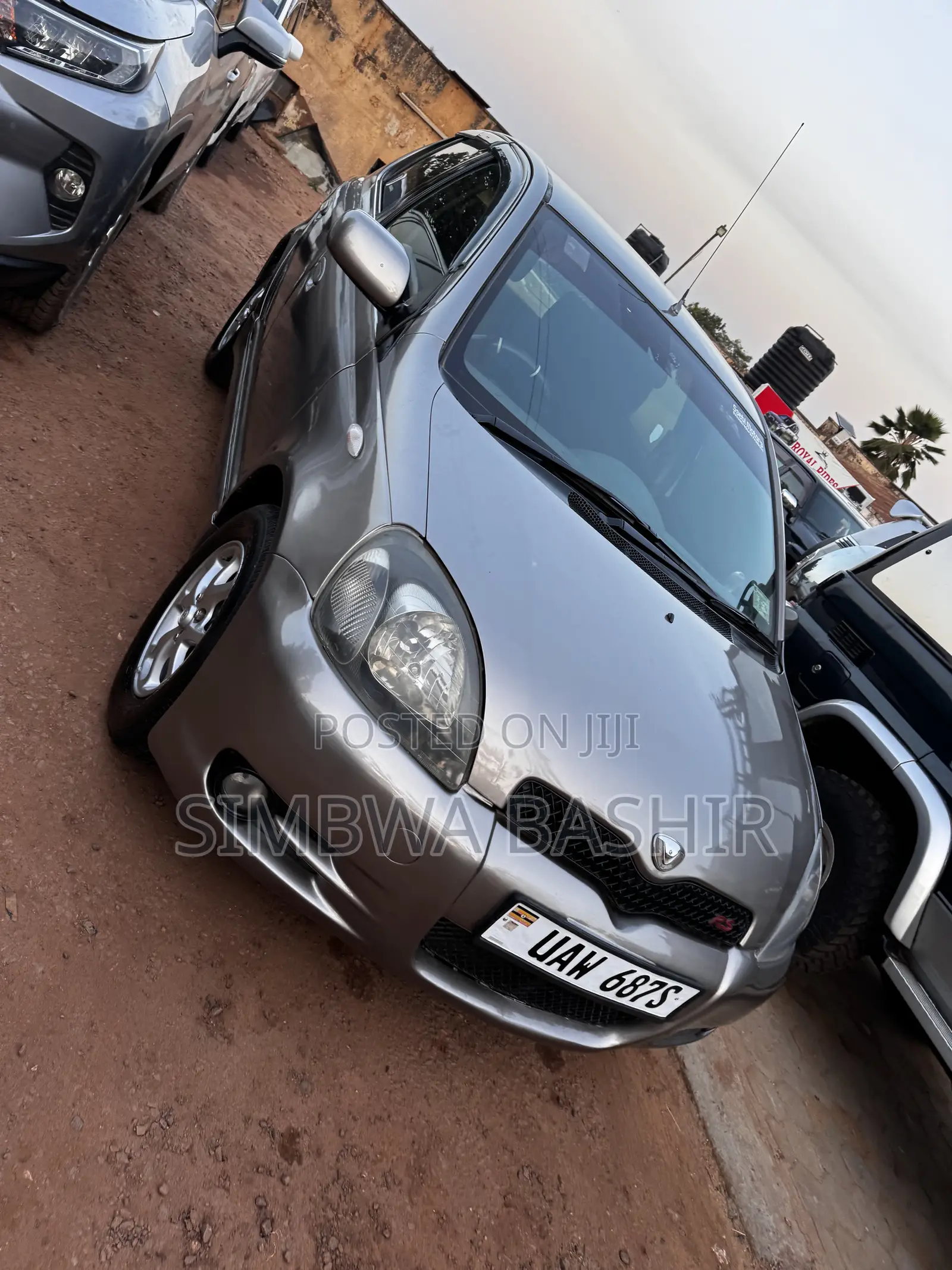 Toyota Vitz 1.5 FWD 3dr 2003 Gray