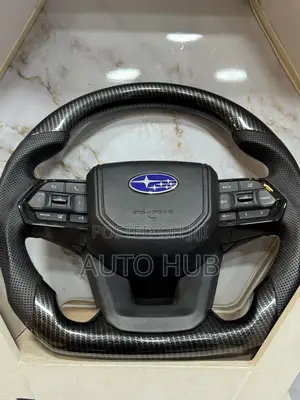 Subaru Carbon Fiber Style Steering Wheel