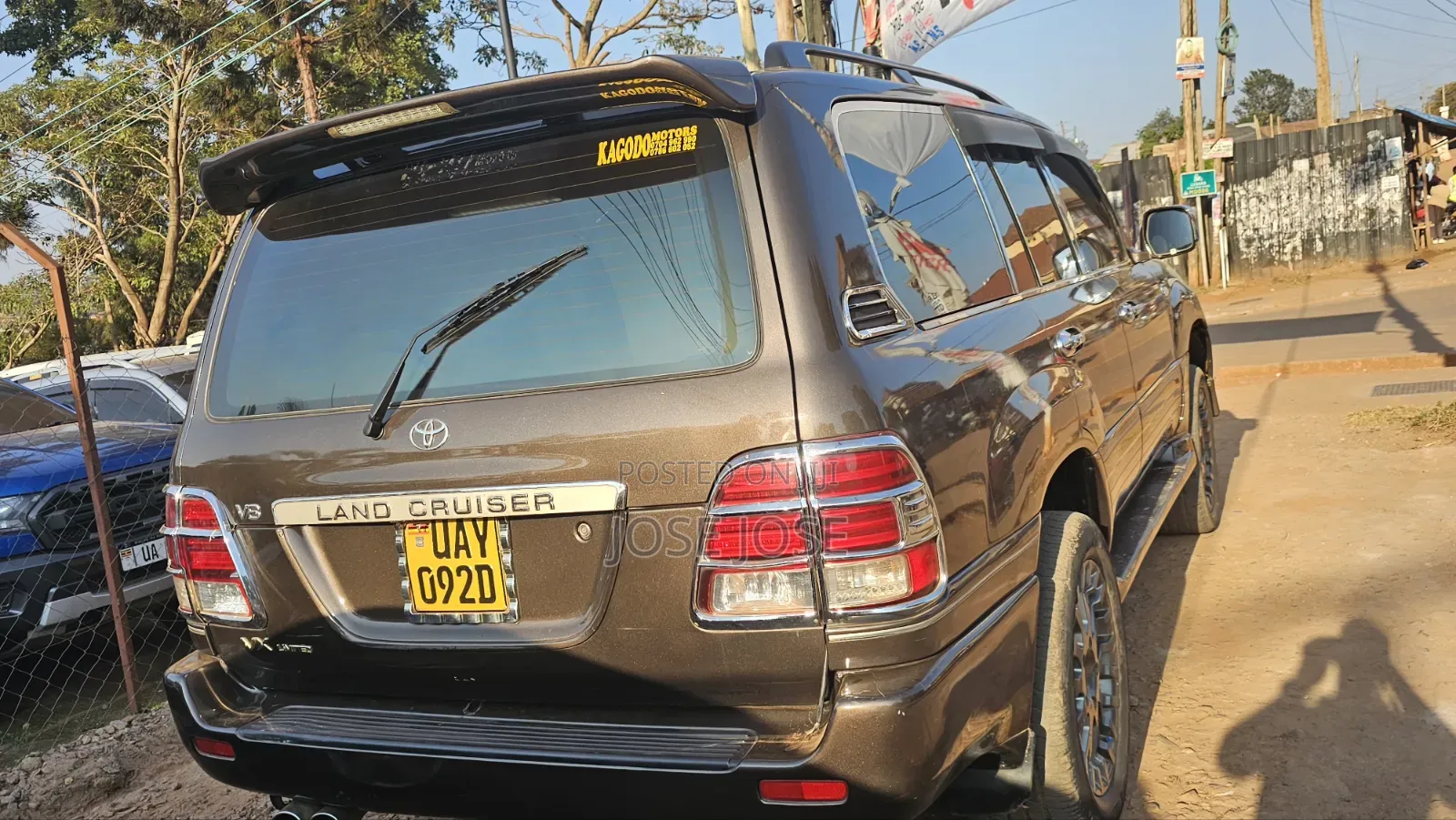 Toyota Land Cruiser 2003 Brown