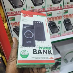 4 in 1 30000mah Pure Wireless Fast Charge Power Bank