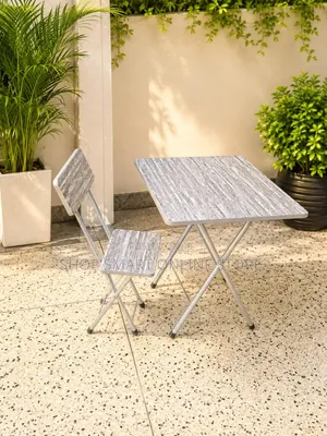 Foldable Reading Table and Chair