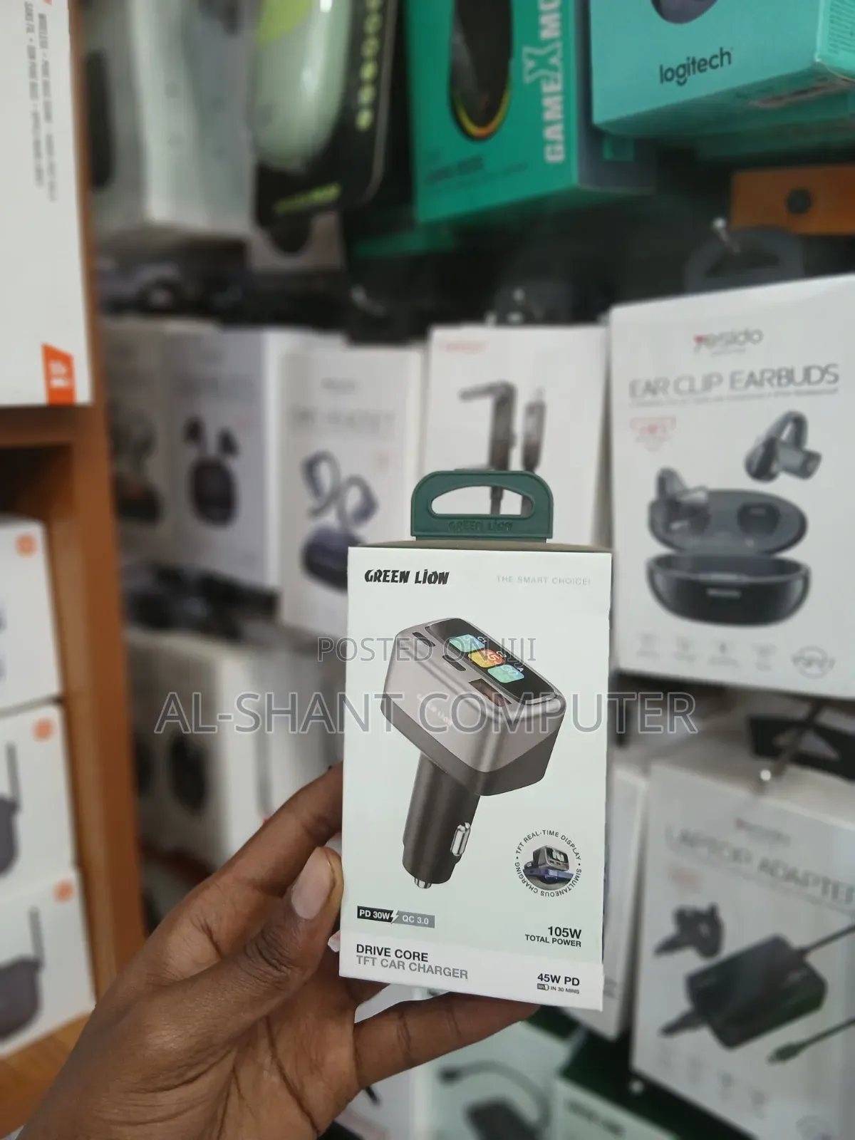 Greenlion Drive Core TFT Car Charger