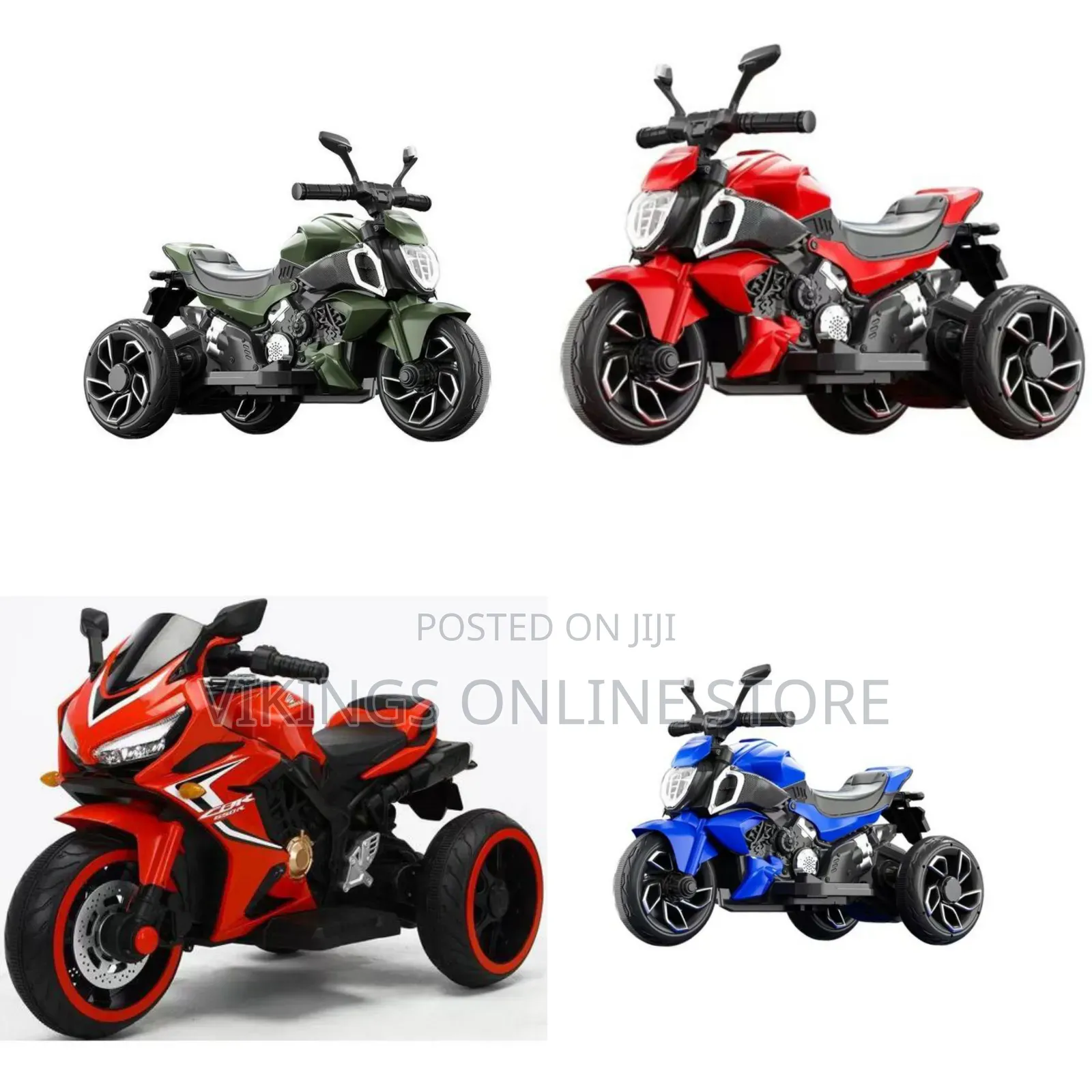 Vintage Baby Electric Motorcycle Kid Motor Bike Tricycle for Children