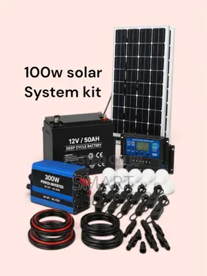 100W Solar Backup System – Keep Your Home Powered