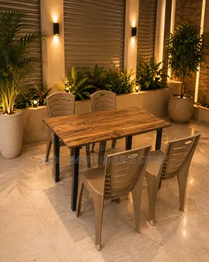 Restaurant Dining Table and Chairs