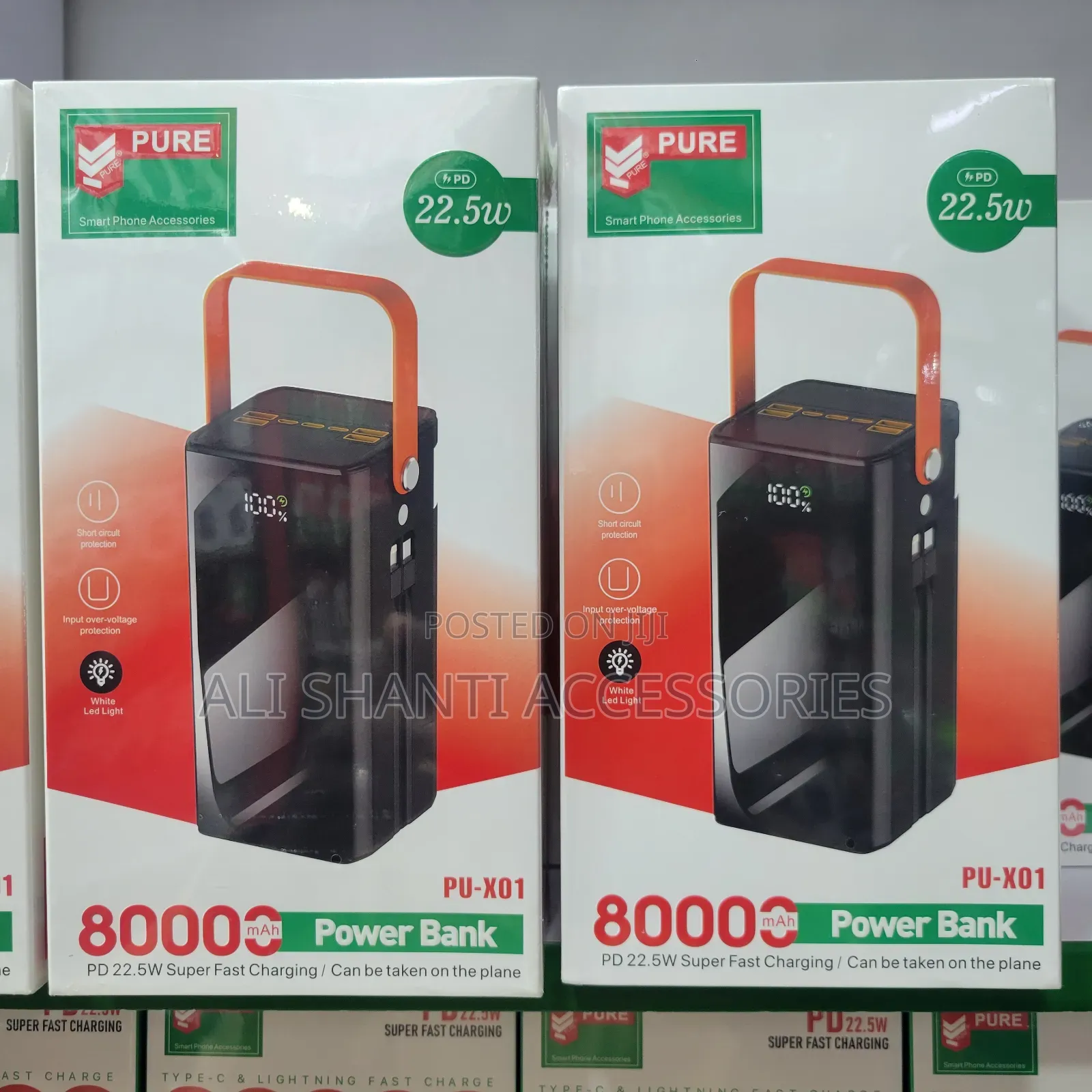 80000mAh Pure Heavy-Duty Power Bank