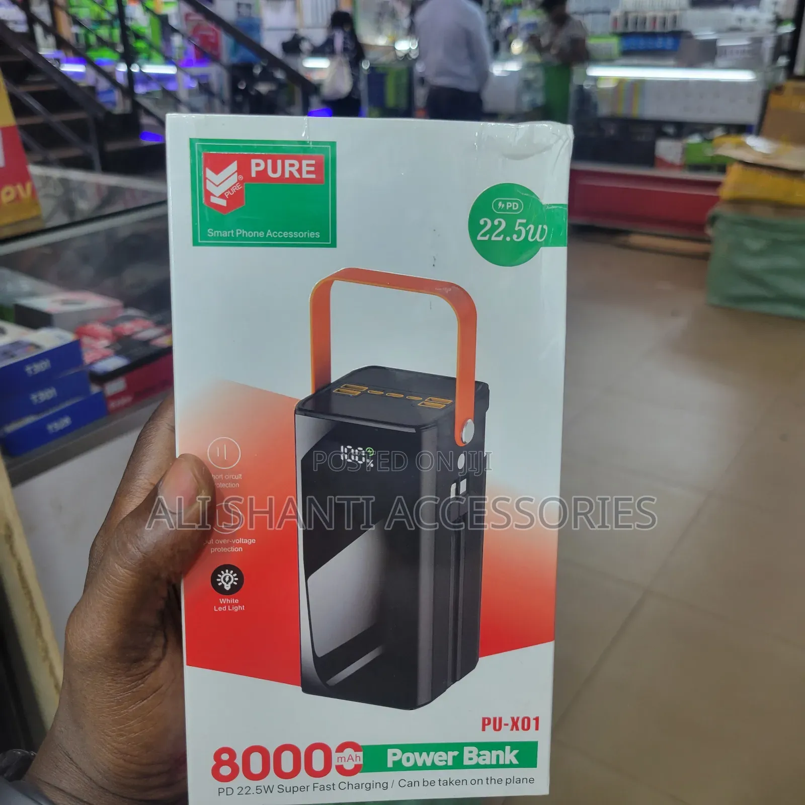 80000mAh Pure Heavy-Duty Power Bank