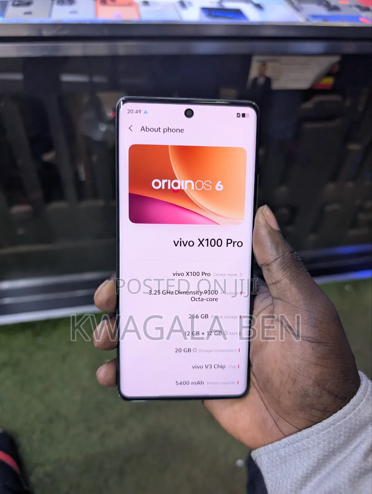 Vivo X100 Pro 256 GB Black