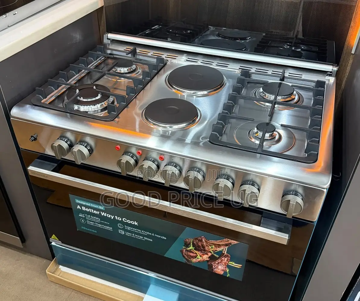 Hisense Freestanding Dual-Fuel Cooker (Model: HF942GEES)