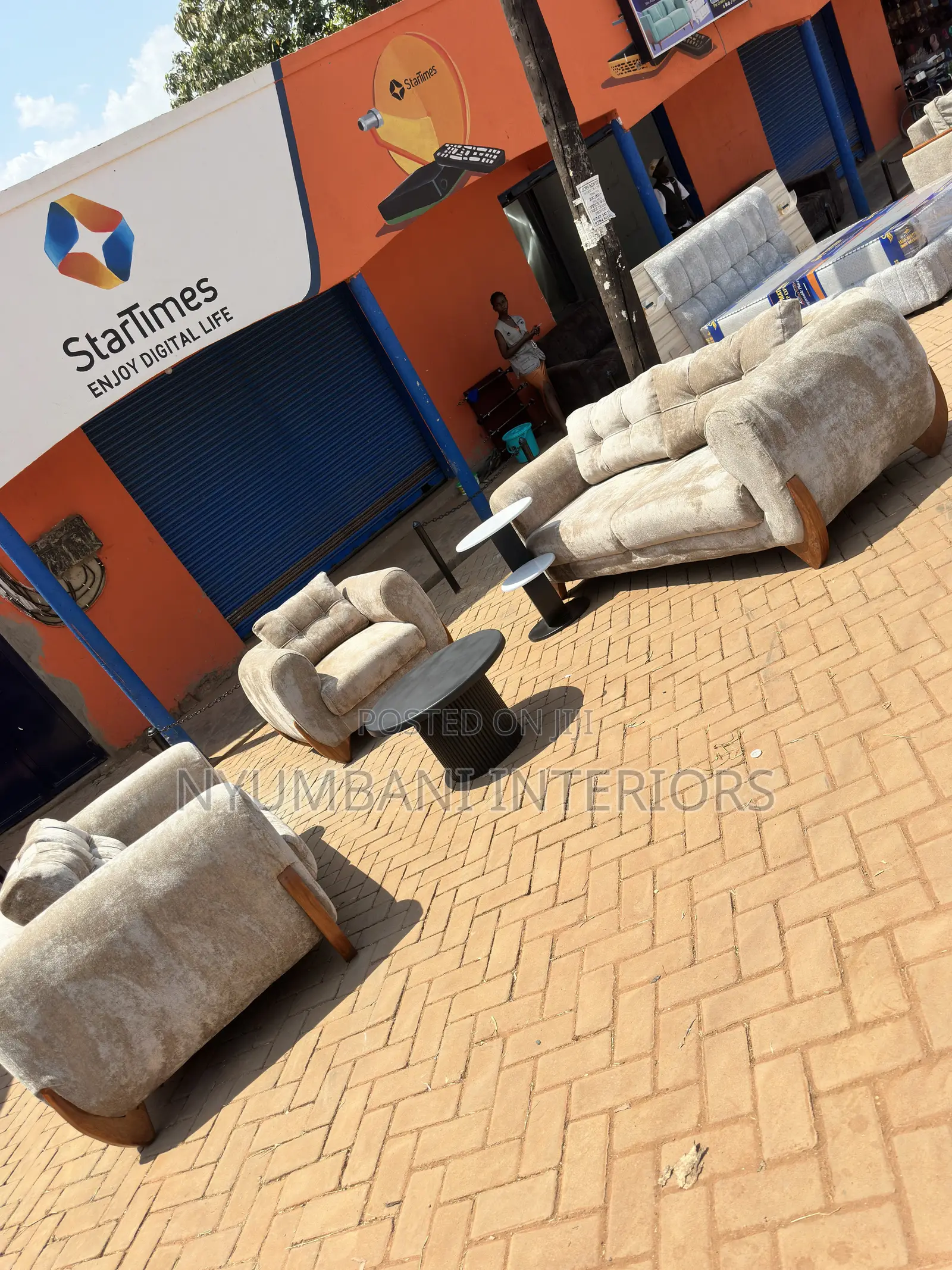 A Six Seater at Nyumbani Interiors in Brown