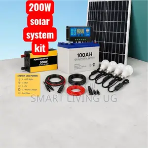 Power Your Home With a 200W Complete Solar System