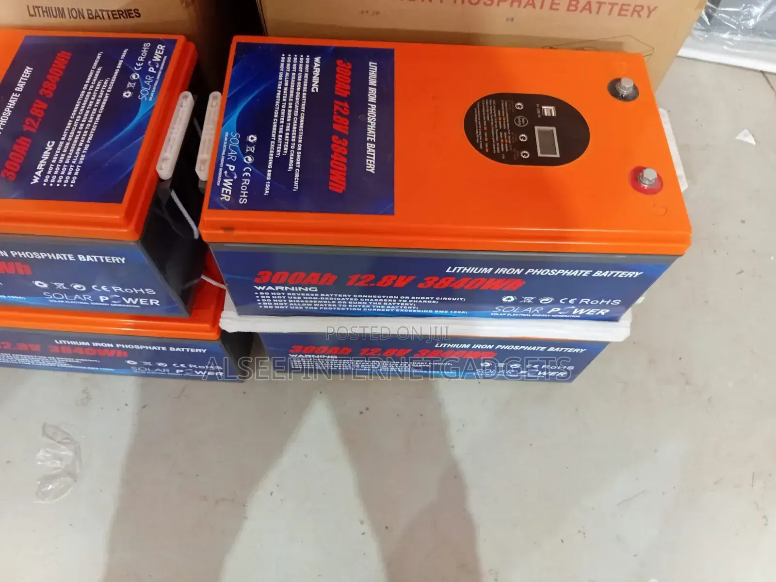 Lithium Power Backups