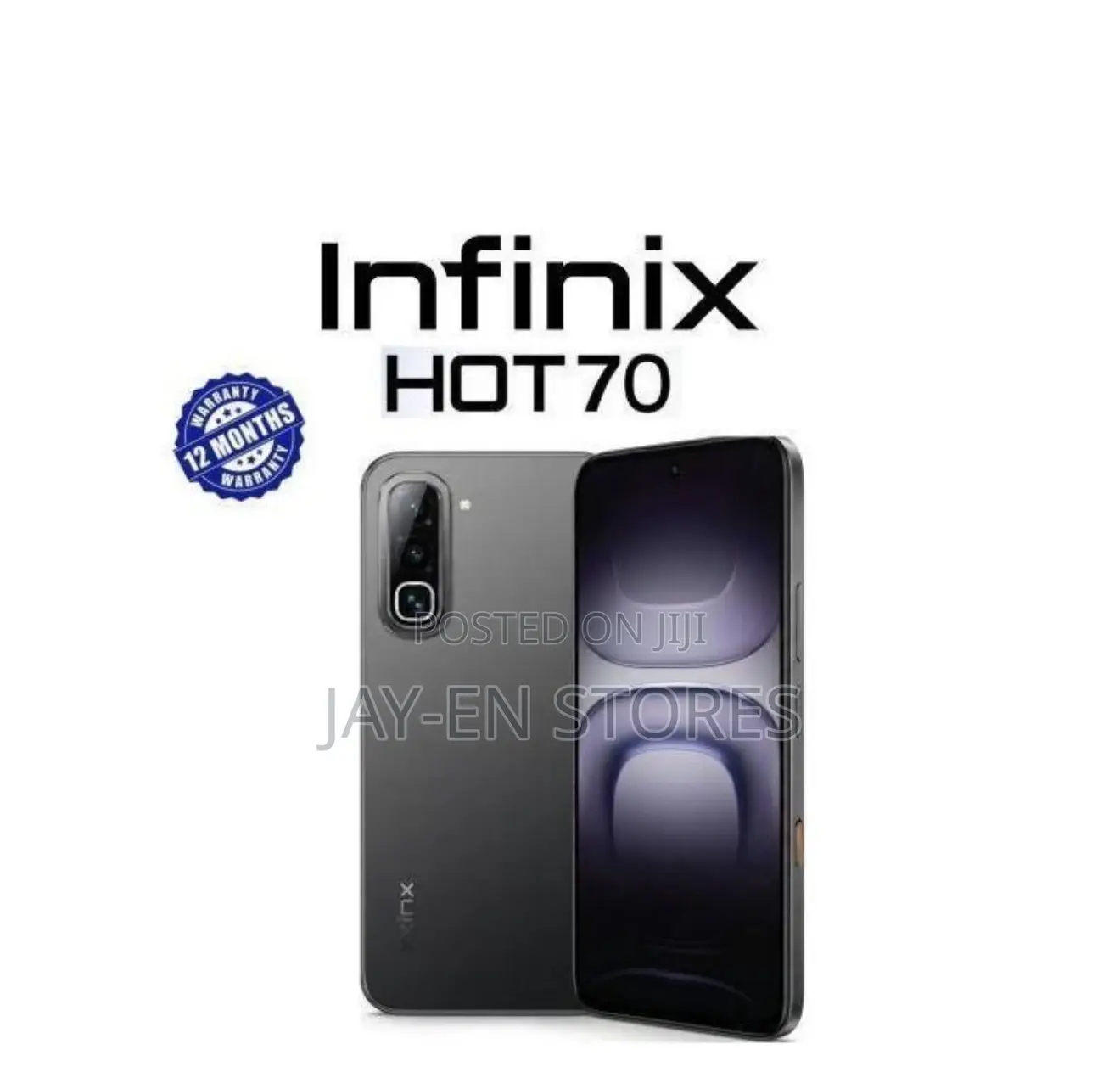 New Infinix Hot 70 256 GB Black