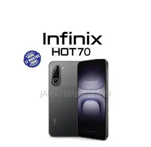 New Infinix Hot 70 256 GB Black