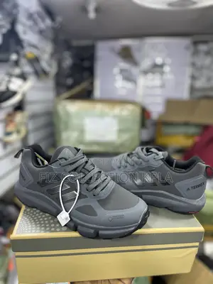Original Adidas Terrex Gore-Tex Grey Waterproof Hiking Shoes