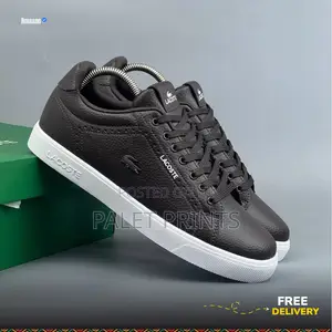 Lacoste Noiredge Black White Sneakers