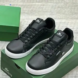 Lacoste Noiredge Black White Sneakers
