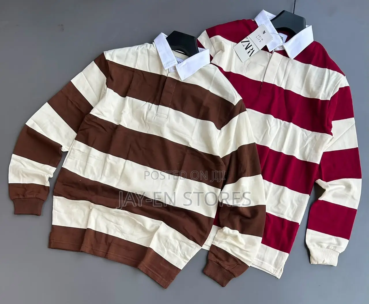 Long Sleeved Zara Stripped Tshirts