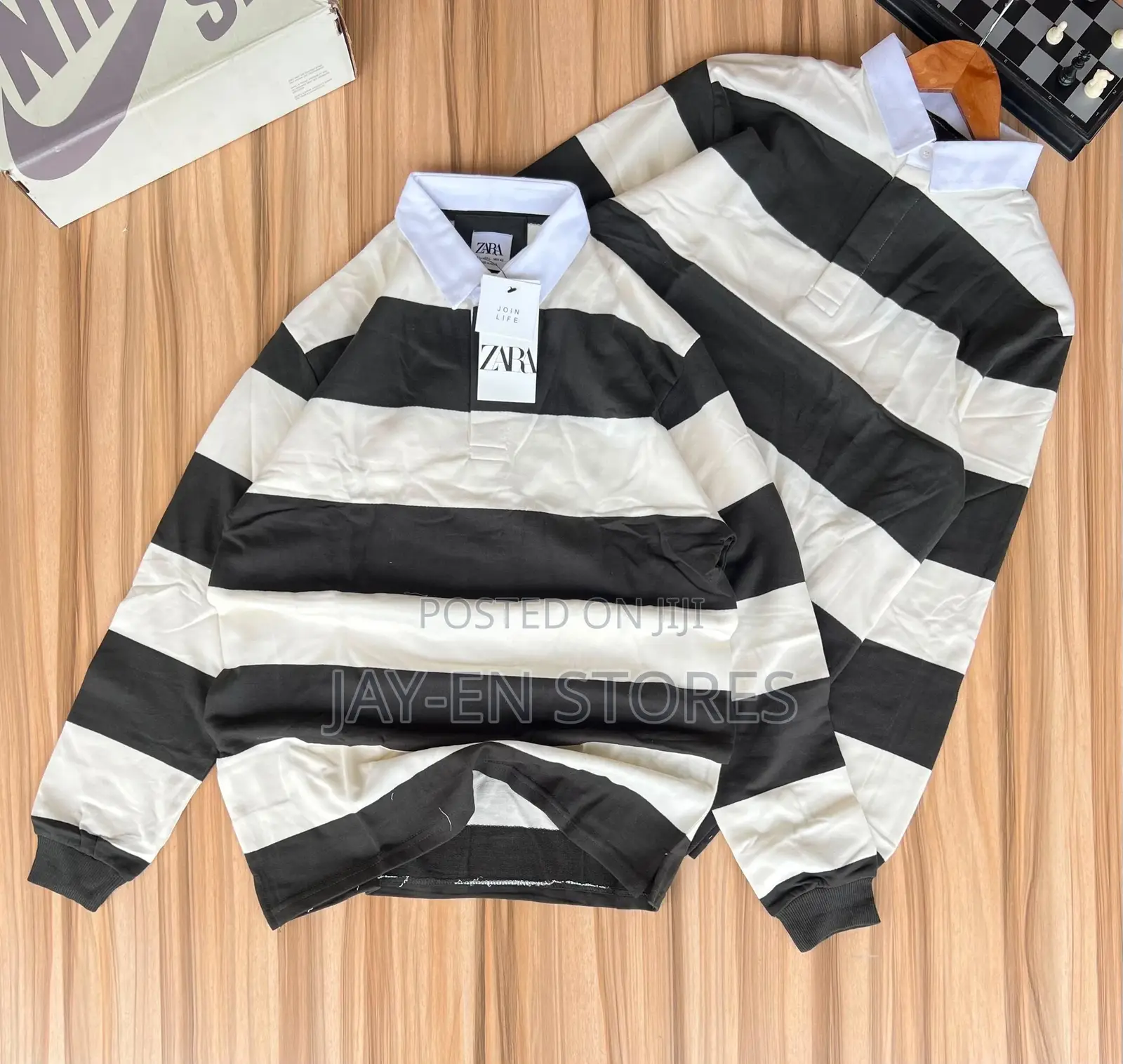 Long Sleeved Zara Stripped Tshirts