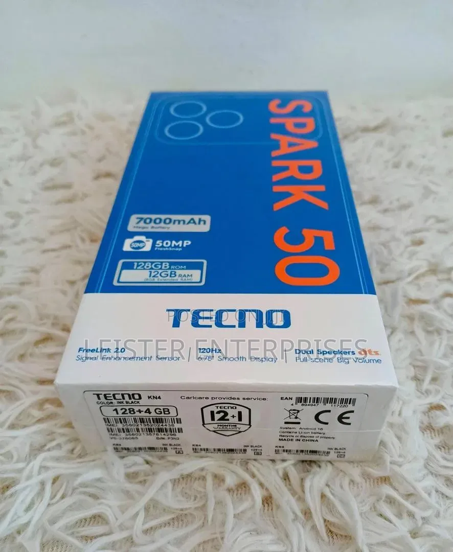 New Tecno Spark 50 128 GB Purple