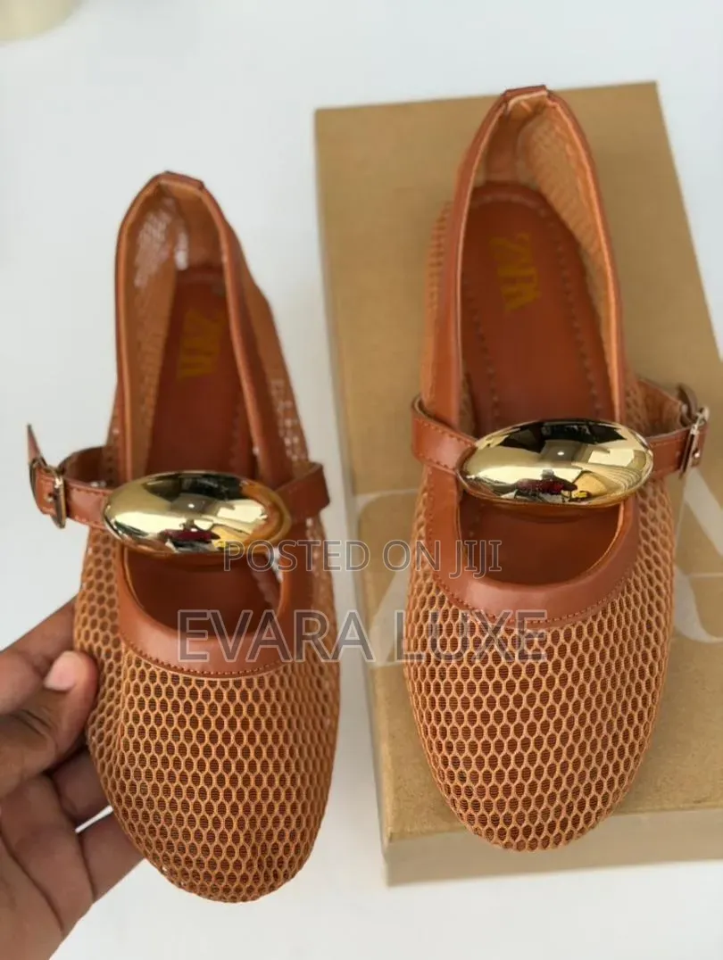 Zara Mesh Sandals