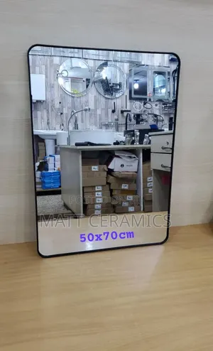 Black Frame LED Mirrors