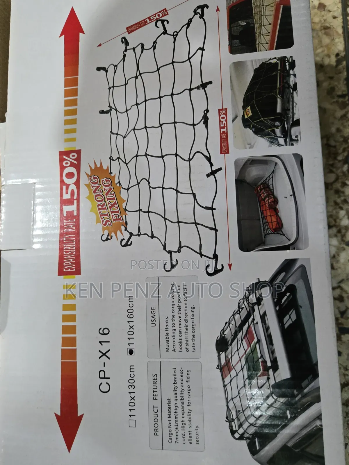 Heavy Duty Pick Up Truck Net Cover