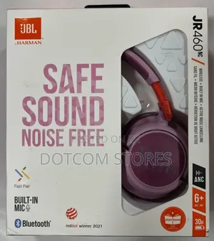 JBL JR460NC Wireless, Noise-Canceling Headphone