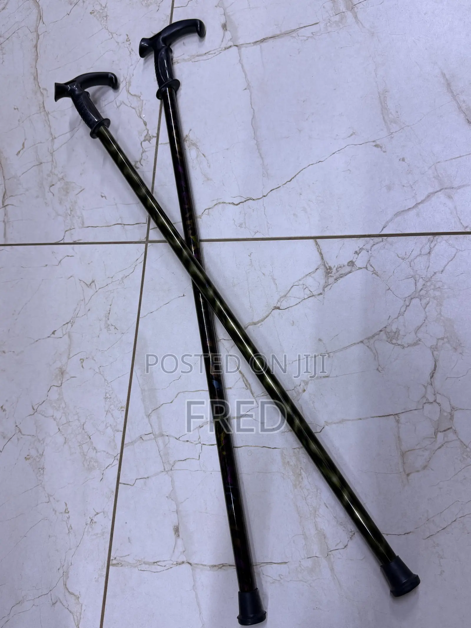 Black Wooden Walking Sticks