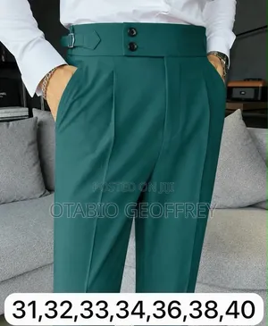 Beltless Pant Trousers