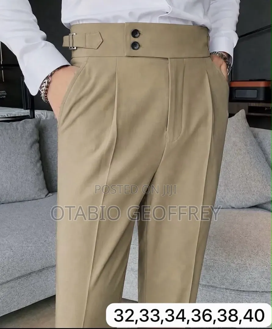 Beltless Pant Trousers