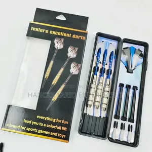 Set of Steel/Soft Tip Darts With a Storage Case.