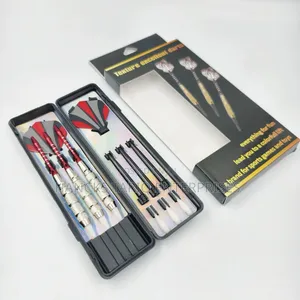 Set of Steel/Soft Tip Darts With a Storage Case.