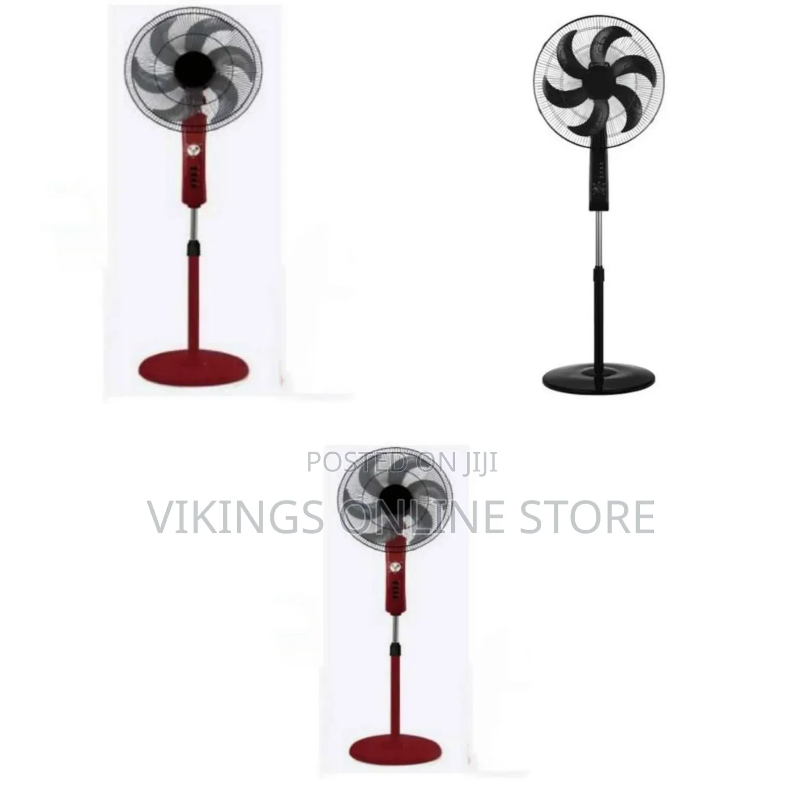 Digiwave DWSF4008 18 Inch Stand Fan 50W 5 Blade Wing 3 Speed Control