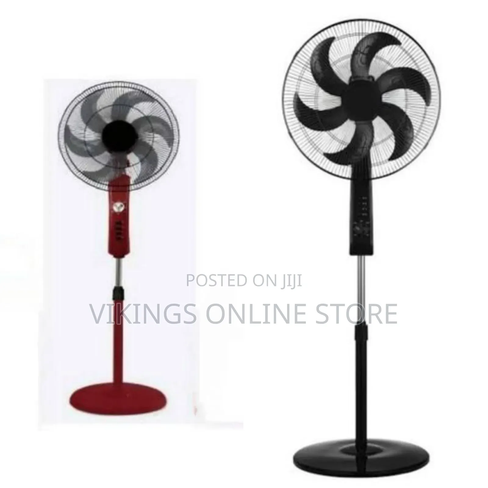 Digiwave DWSF4008 18 Inch Stand Fan 50W 5 Blade Wing 3 Speed Control