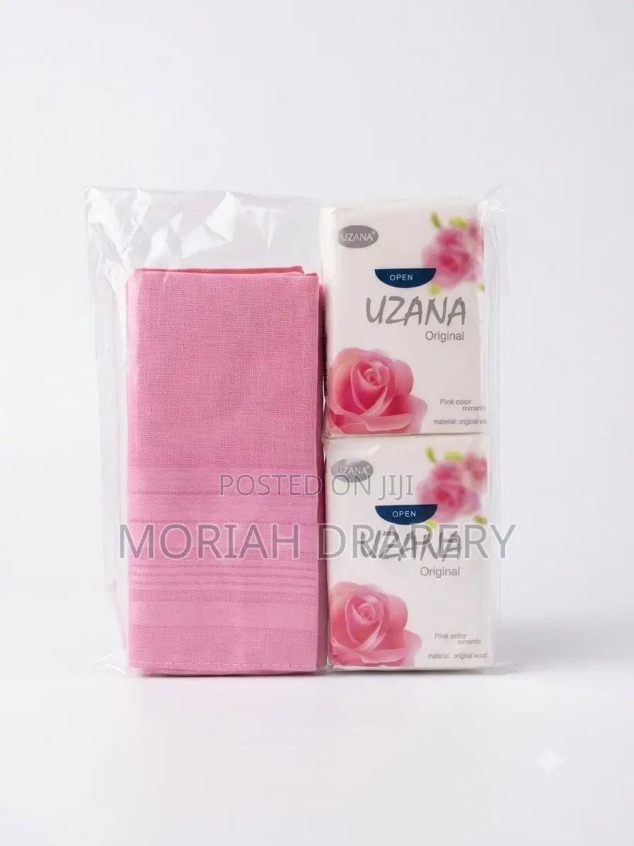 2 PCS Handkerchiefs 20 PCS of Pocket Tissue
