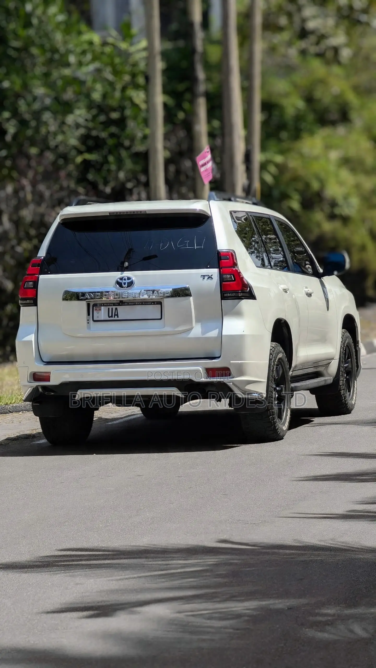 Toyota Land Cruiser Prado 2018 Off white