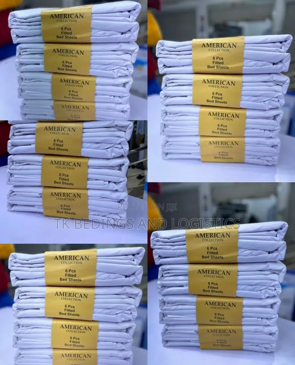 Plain American Bedsheet (Fitted)