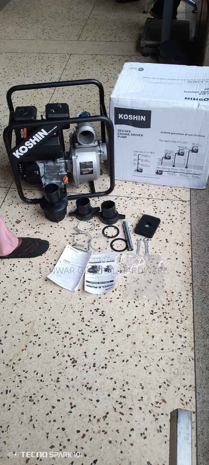Koshin 3" Water Pumps(Made in Japan)