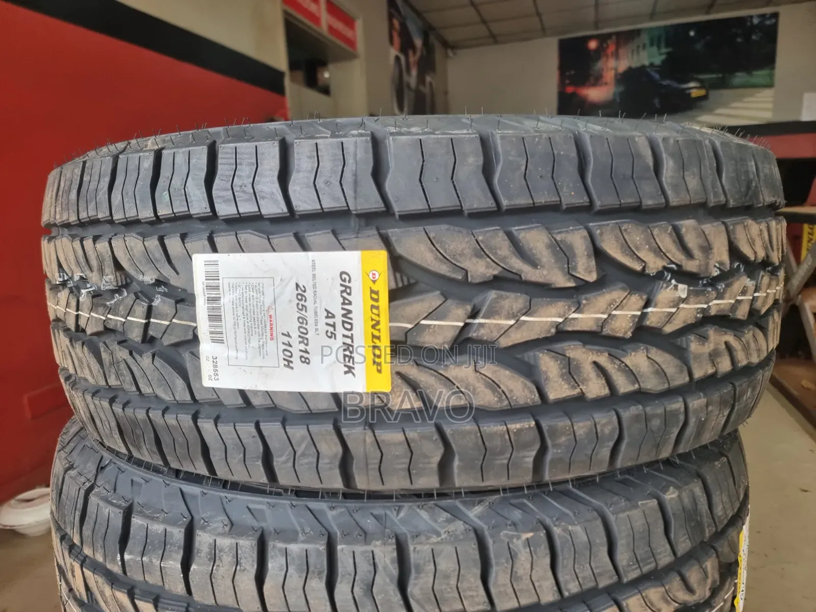 265/60r18 Dunlop Grandtrek AT5 Design.