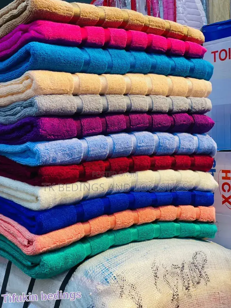 Six Line Colored Towels
