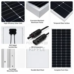 200W Monocrystalline Solar Panel – High Efficiency PV Module