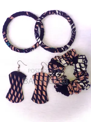 Bangles, Earrings, Scrunchies Set