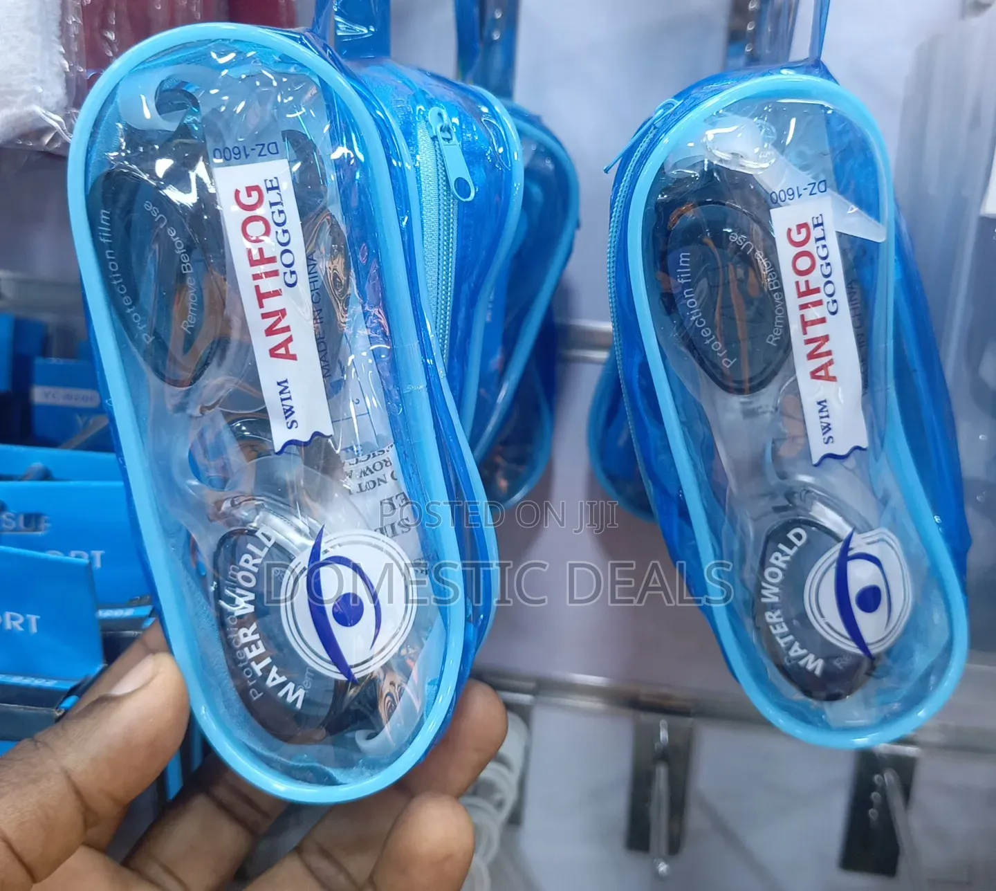 Swim Goggles and Ear Plugs for Girls Boys